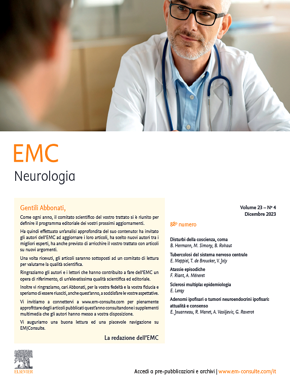 Go to journal home page - EMC - Neurologia